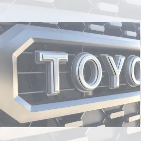 2016-2023 Toyota Tacoma Grille Letter Overlays