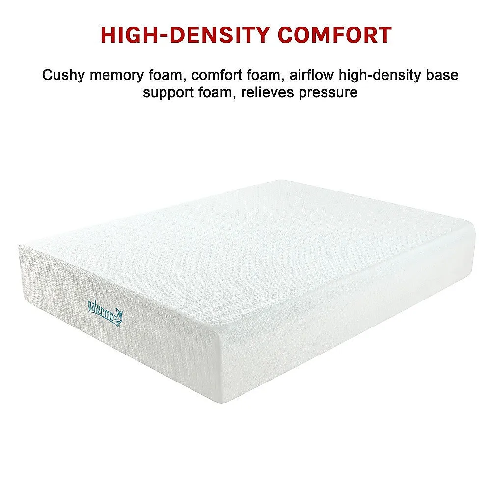 30cm Queen Memory Foam Mattress, Green Tea Infused, CertiPUR