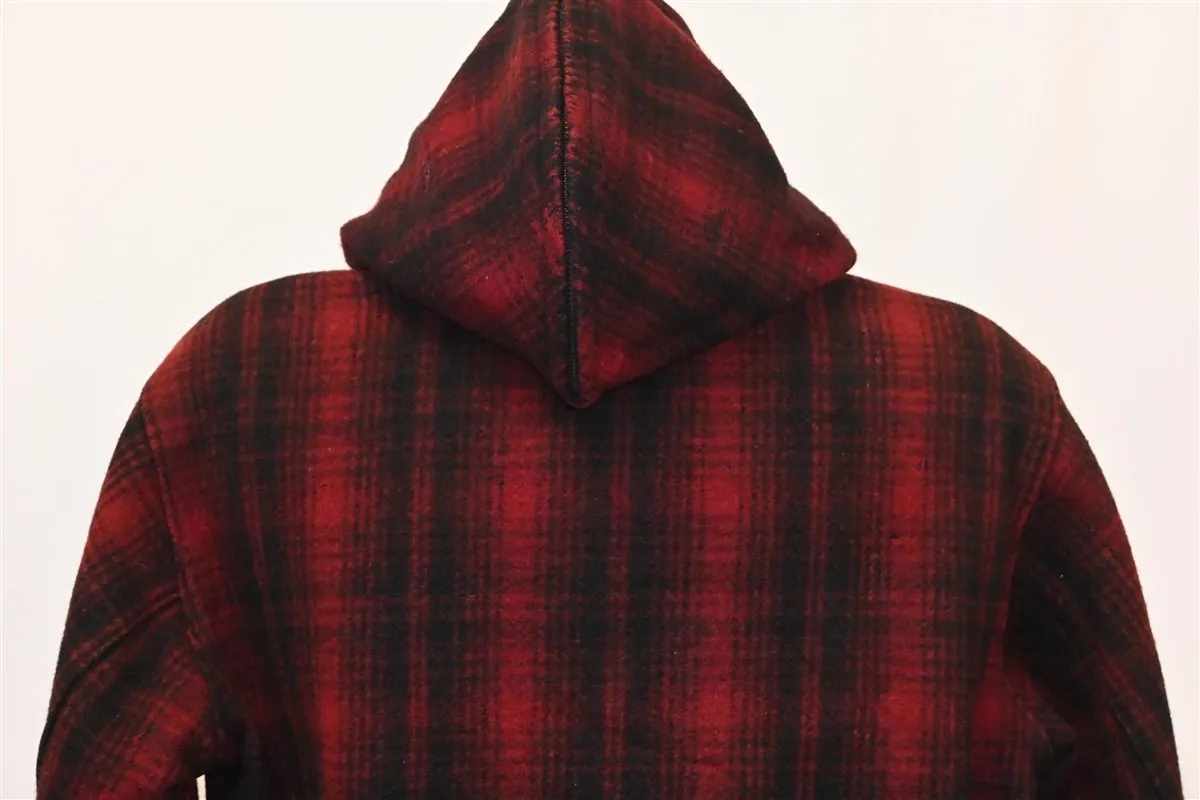 30s Woolrich 501 Plaid Mackinaw Hunting Jacket Extra Large