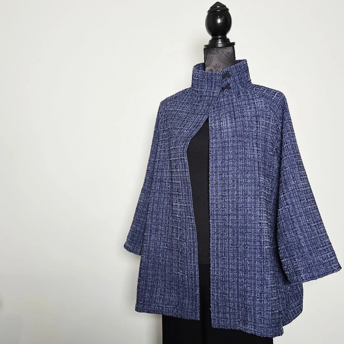 Abbey Swing Coat - One Of A Kind - Purple