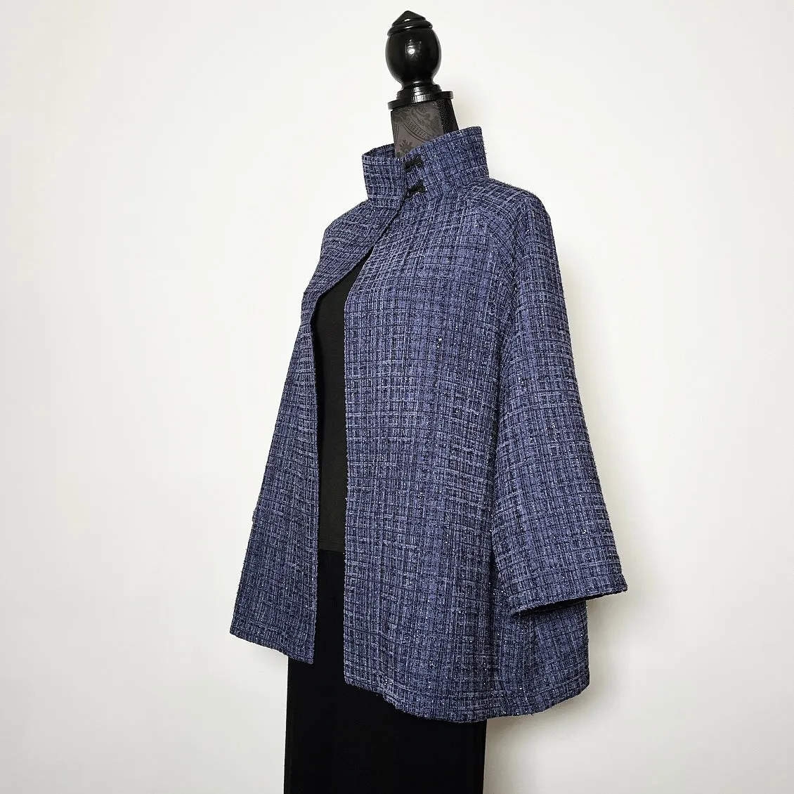Abbey Swing Coat - One Of A Kind - Purple