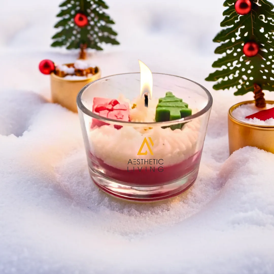 Aesthetic Living Christmas Charm Soywax Candle- 110g