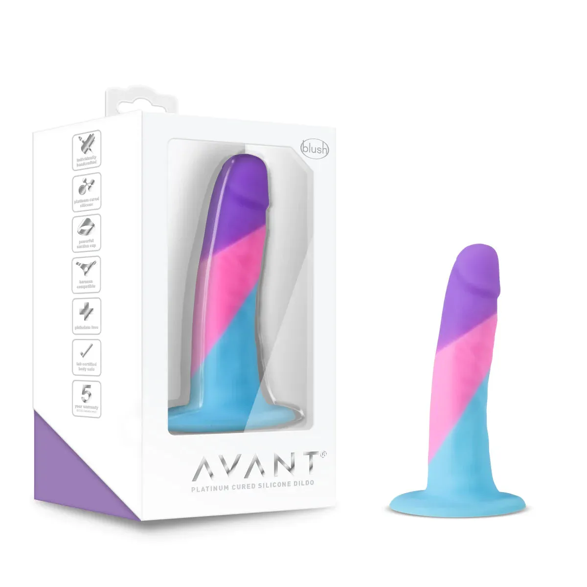 Avant D15 Vision Of Love Silicone Dildo 5.5in