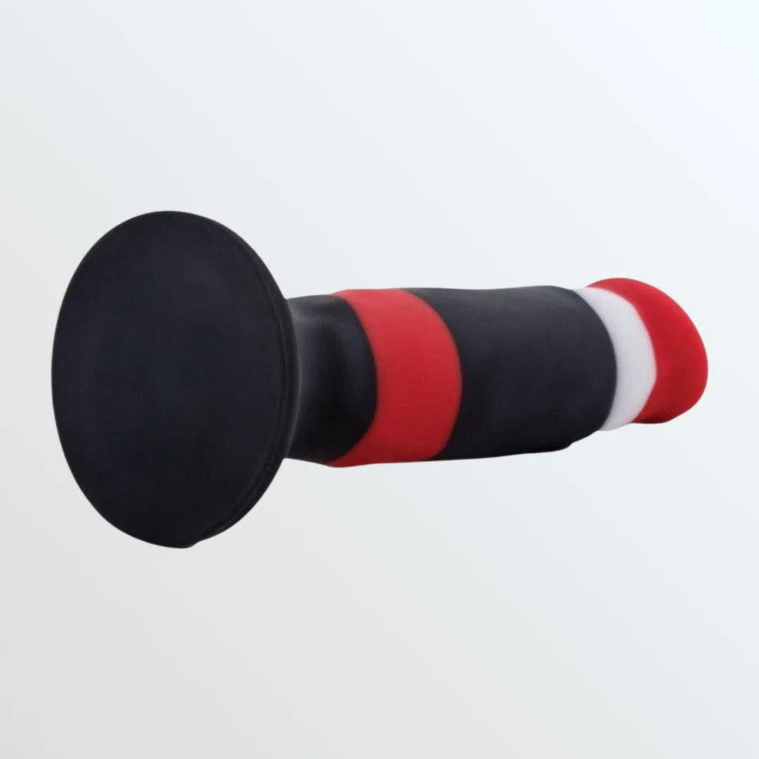 Avant D5 6.5" Straight Shaft Non-Porous Silicone Dildo - Sin City