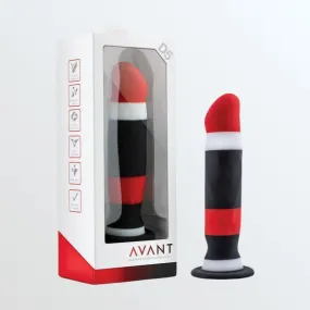 Avant D5 6.5" Straight Shaft Non-Porous Silicone Dildo - Sin City