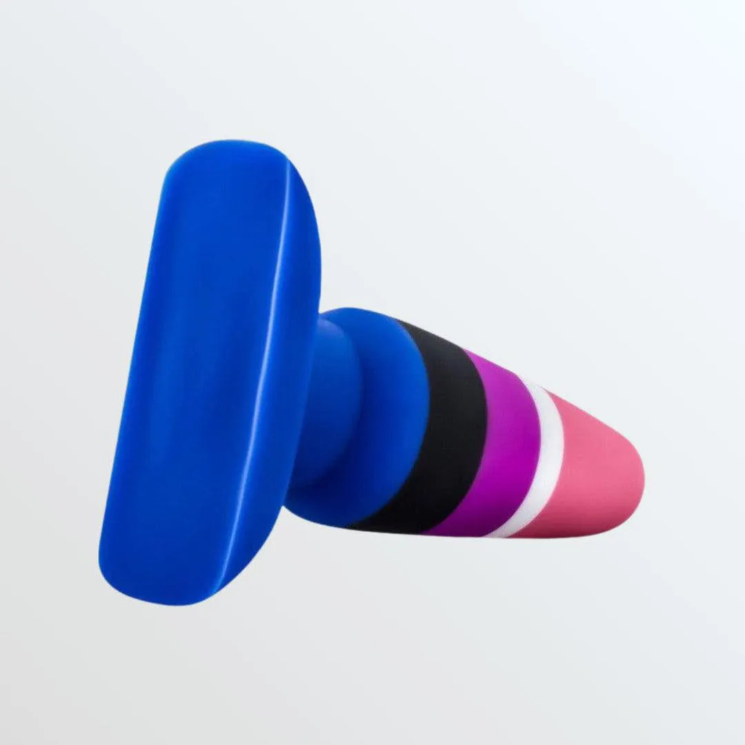 Avant P5 Silicone Pride-Themed Anal Plug
