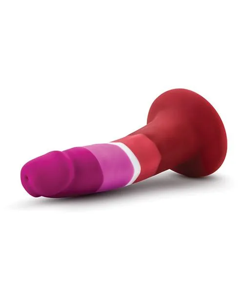 Avant Pride 3 Silicone Dildo - Lipstick Lesbian