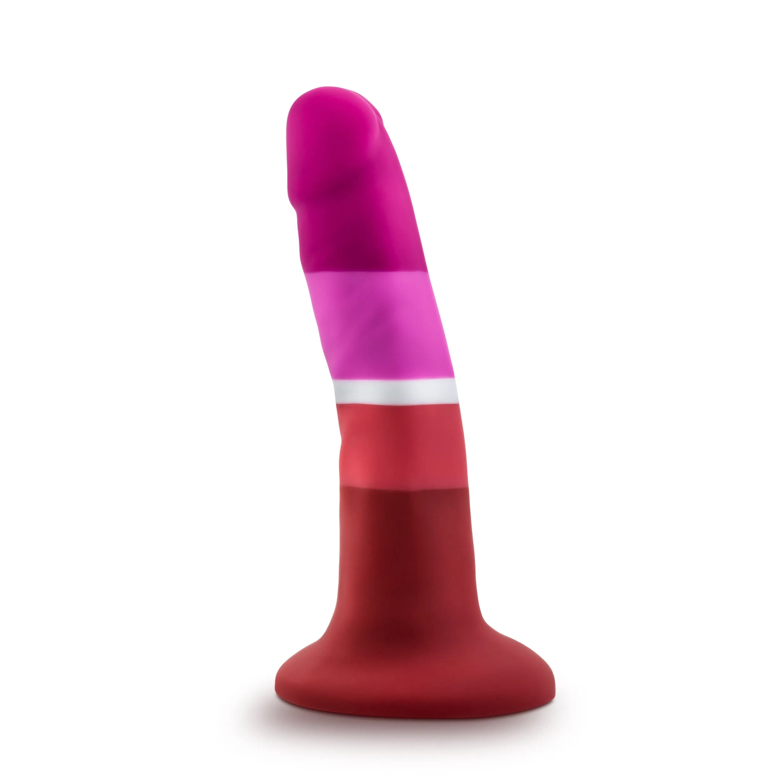 Avant Pride 3 Silicone Dildo - Lipstick Lesbian