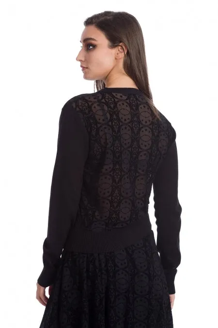 Banned Apparel - Circle Flock Cardigan