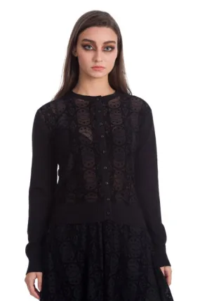 Banned Apparel - Circle Flock Cardigan