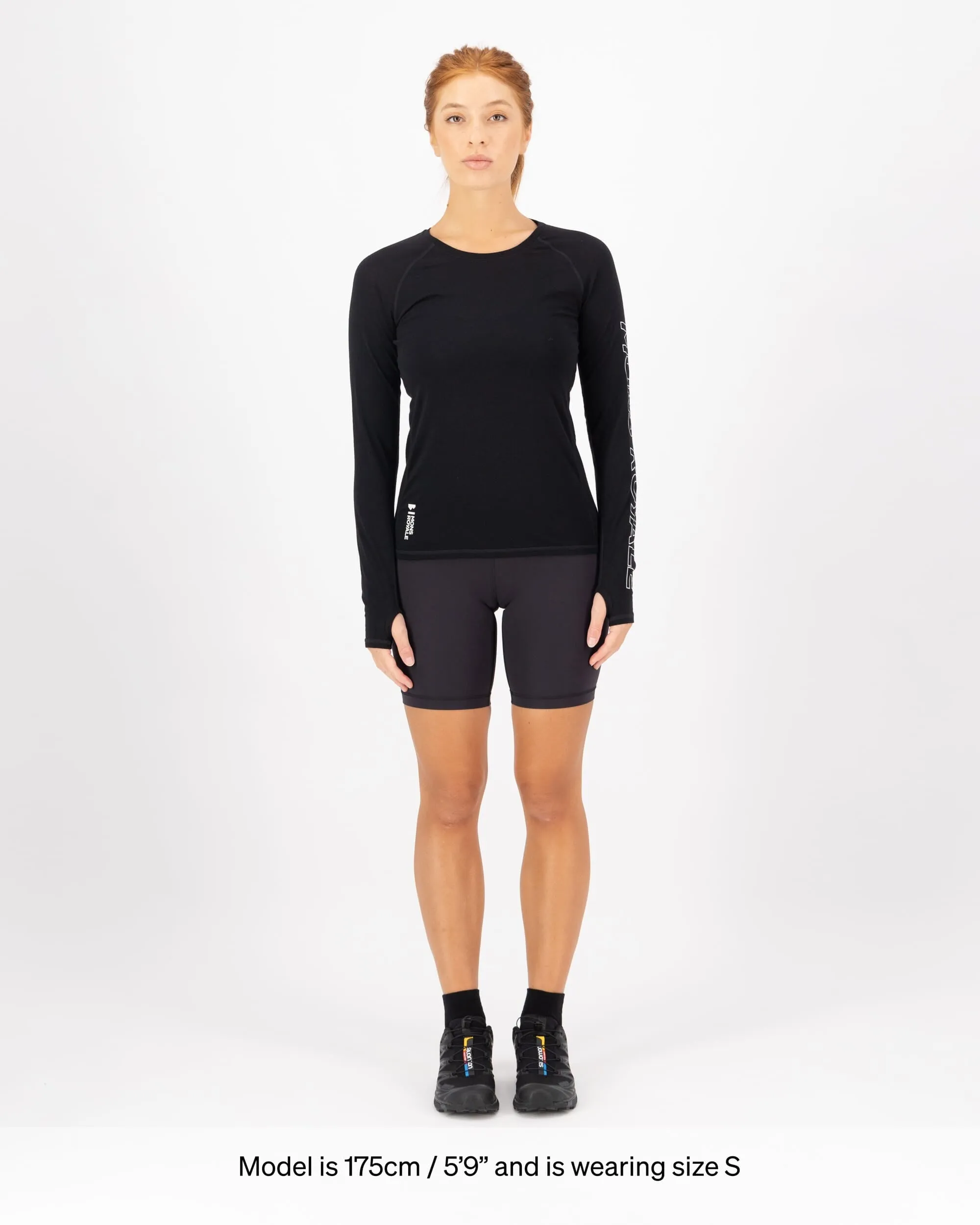 Bella Merino Long Sleeve - Black
