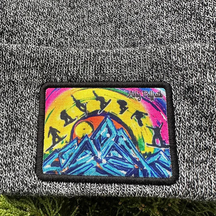 Black Flying High Beanie