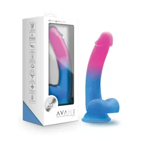 Blush Avant Chasing Sunsets 7.75 in. Silicone Dildo with Balls & Suction Cup Mermaid