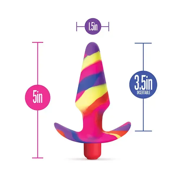 Blush Avant Free Spirit Silicone Vibrating Anal Plug