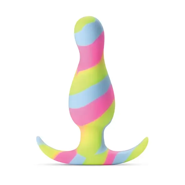 Blush Avant Kaleido Silicone Anal Plug Lime