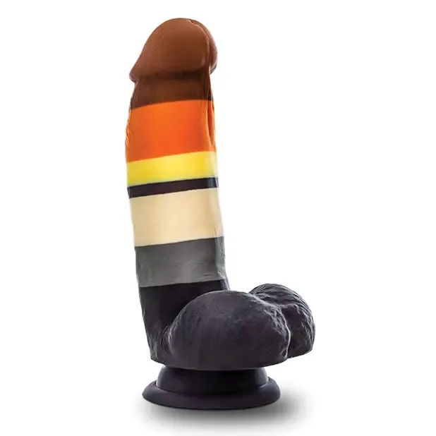 Blush Avant Pride P9 Bear 7 in. Silicone Dildo with Balls & Suction Cup