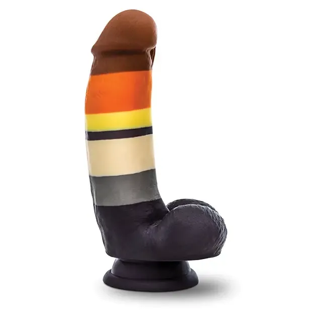 Blush Avant Pride P9 Bear 7 in. Silicone Dildo with Balls & Suction Cup