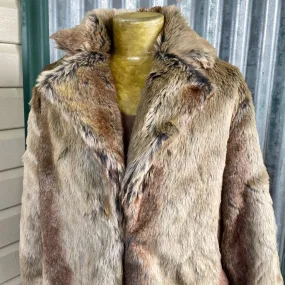 Brown Fur Coat Lined - New