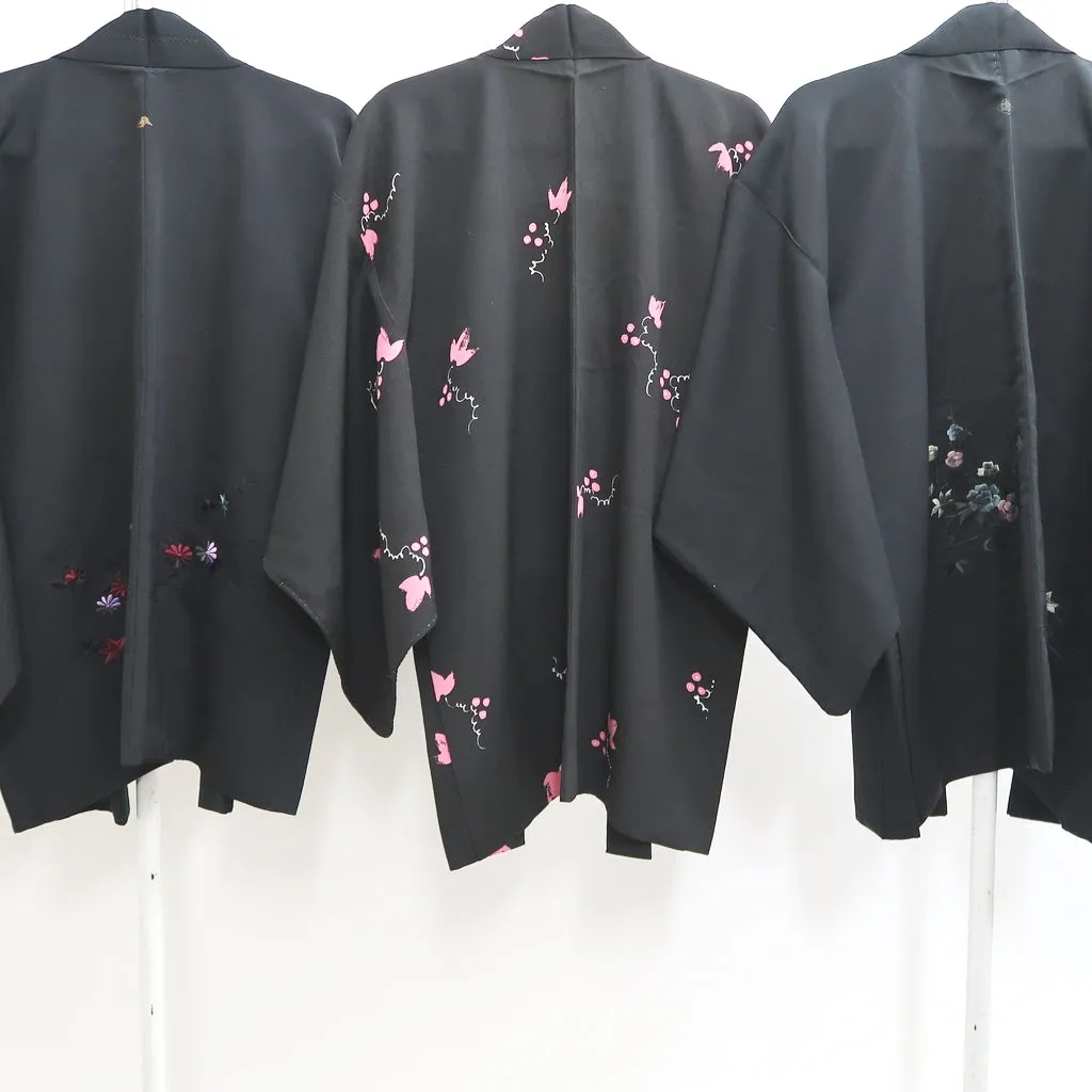 Bundle 15pcs Silk Haori Jacket Wholesale Bulk Free Shipping #505