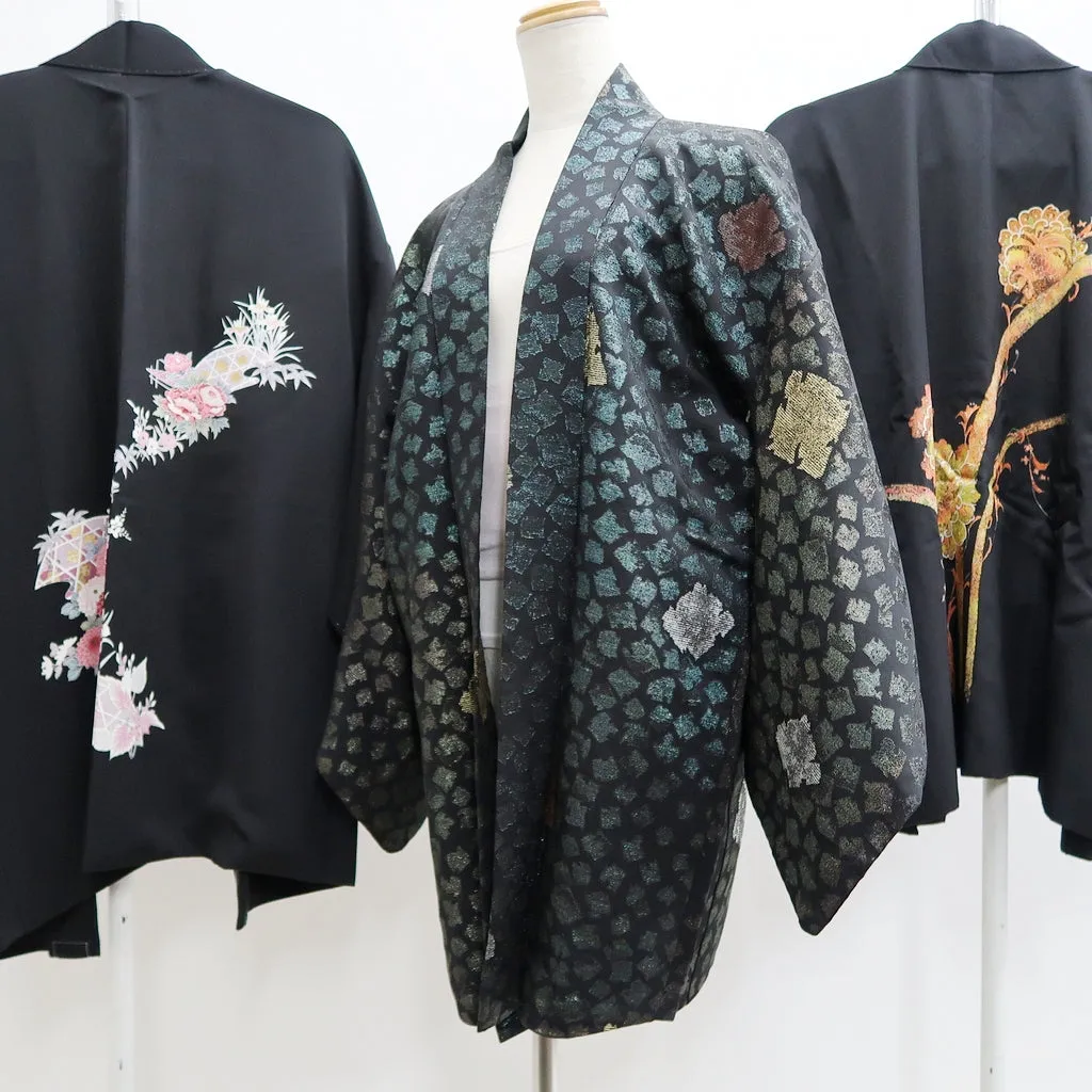 Bundle 15pcs Silk Haori Jacket Wholesale Bulk Free Shipping #505