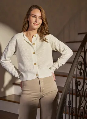 Button Front Cardigan by Red Haute