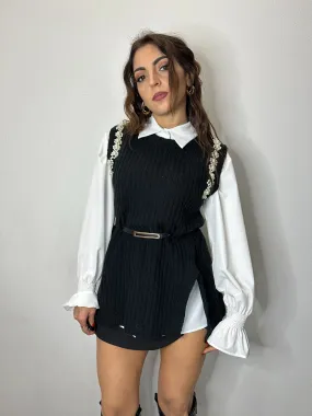 CAMICIA CON GILET