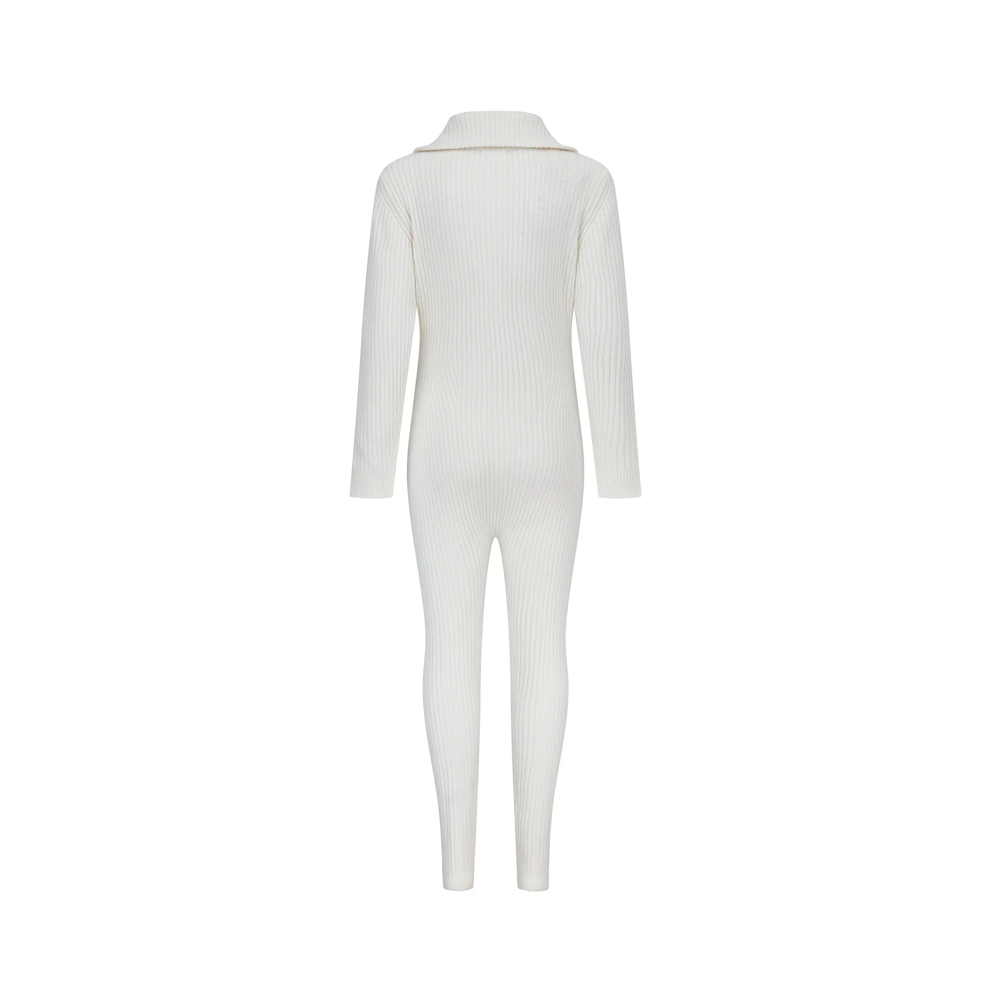 Cashmere Romper - Chantilly Cream
