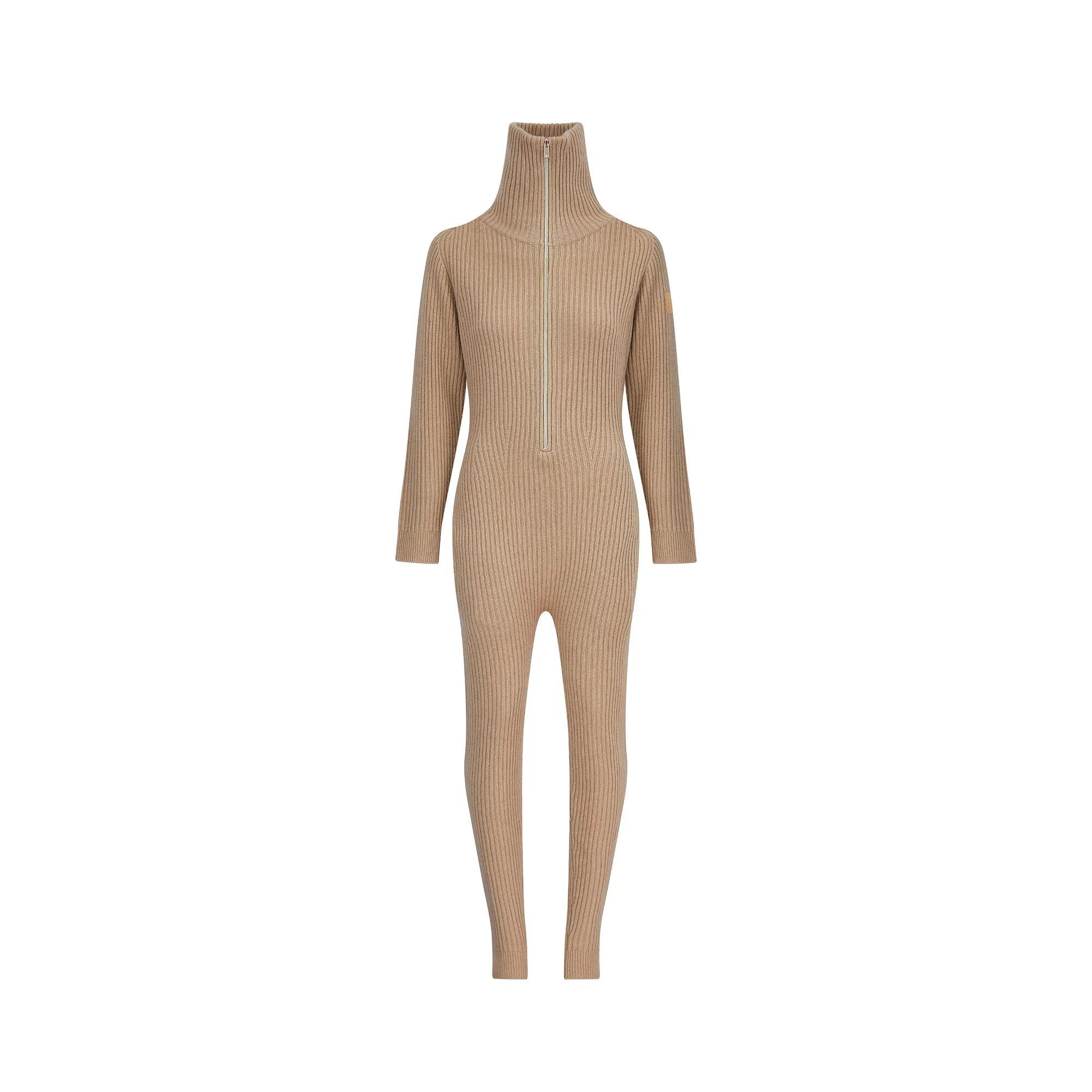 Cashmere Romper - Salted Caramel
