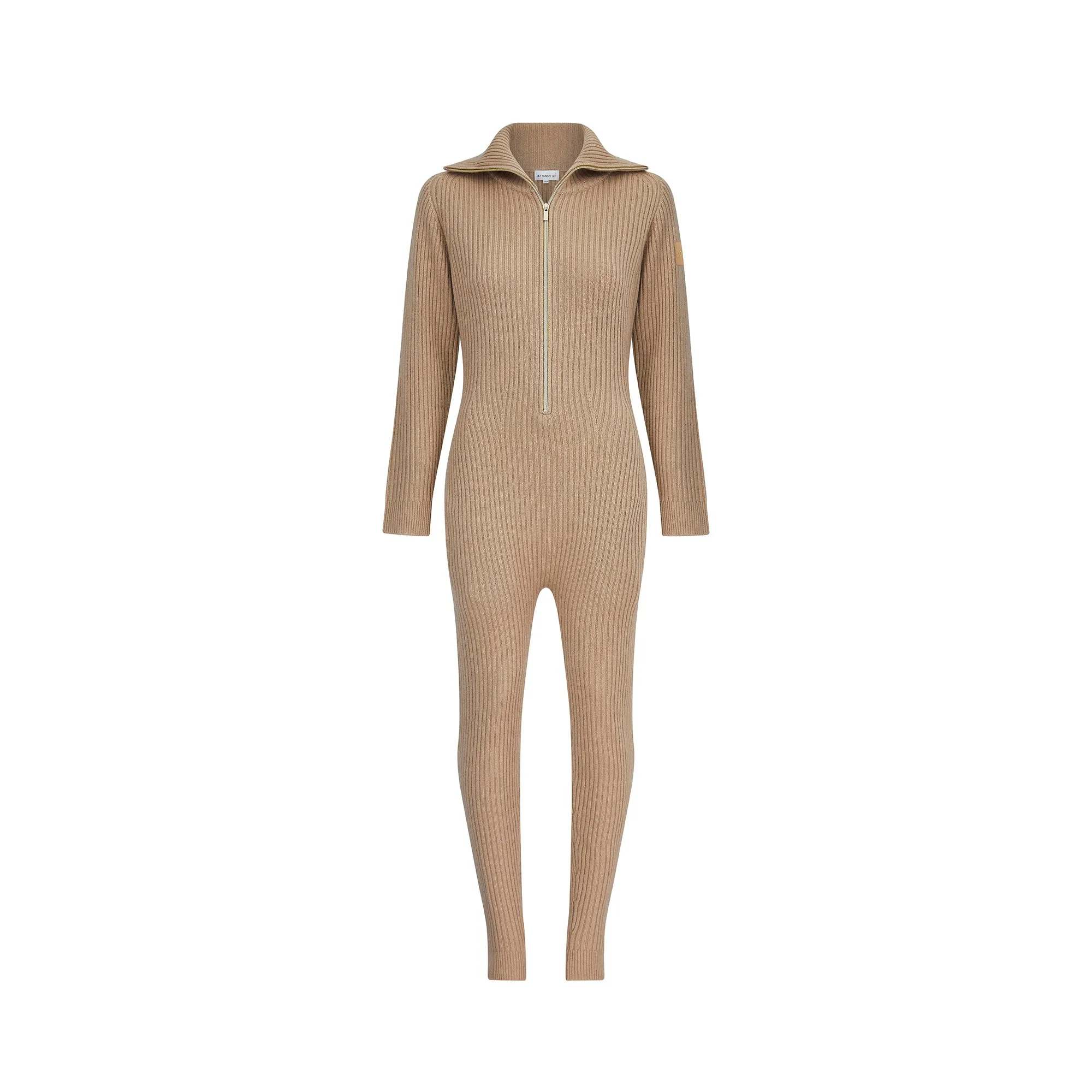 Cashmere Romper - Salted Caramel
