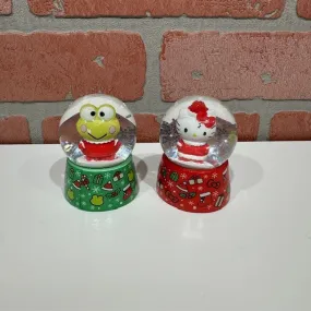 Christmas Snow Globe -Sanrio Hello Kitty Holiday Mini Snow Globe with Swirling Flakes - Assorted