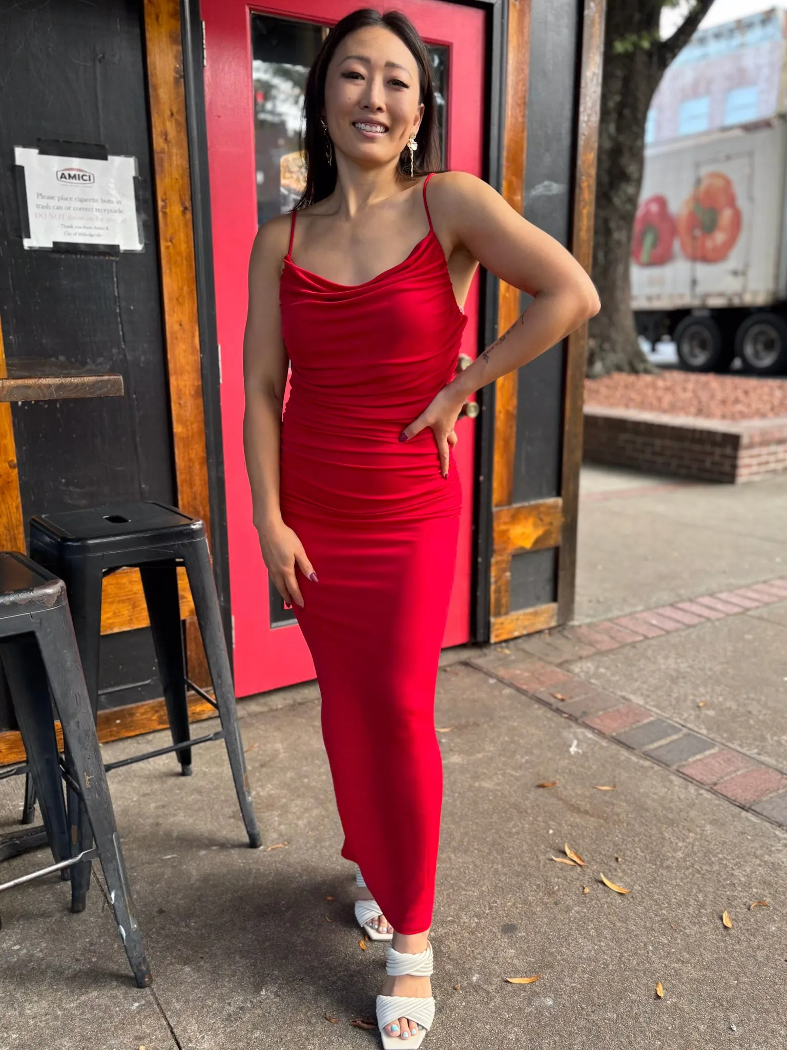 Classic Refinement Maxi Dress