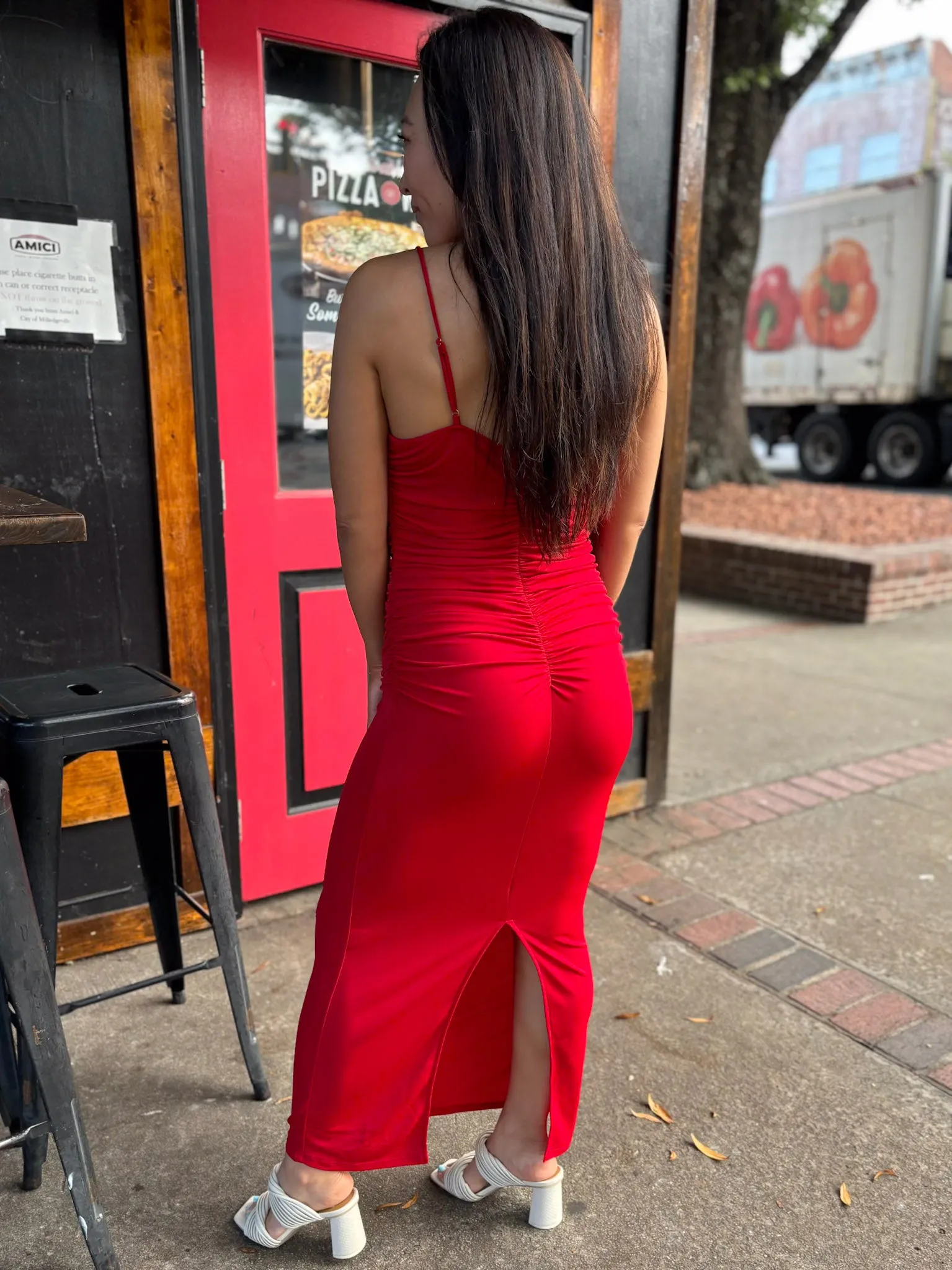 Classic Refinement Maxi Dress