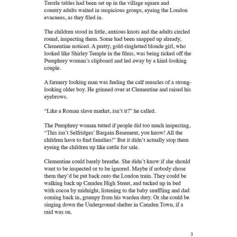 Clementine's Winter - A Girl for All Time book ages 8-12