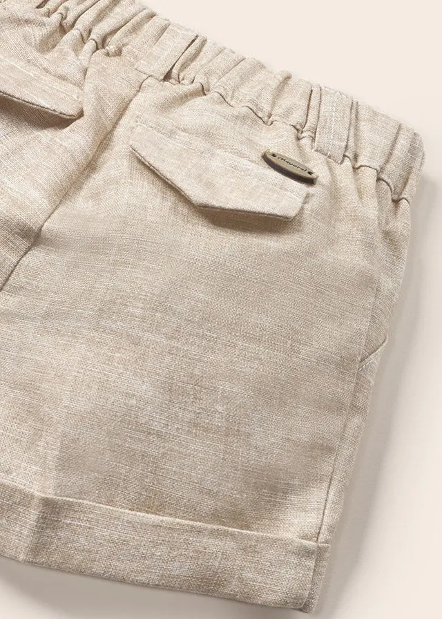 Compl. Pantalone Corto Gilet Lino