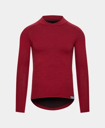 COSETTE red merino base layer