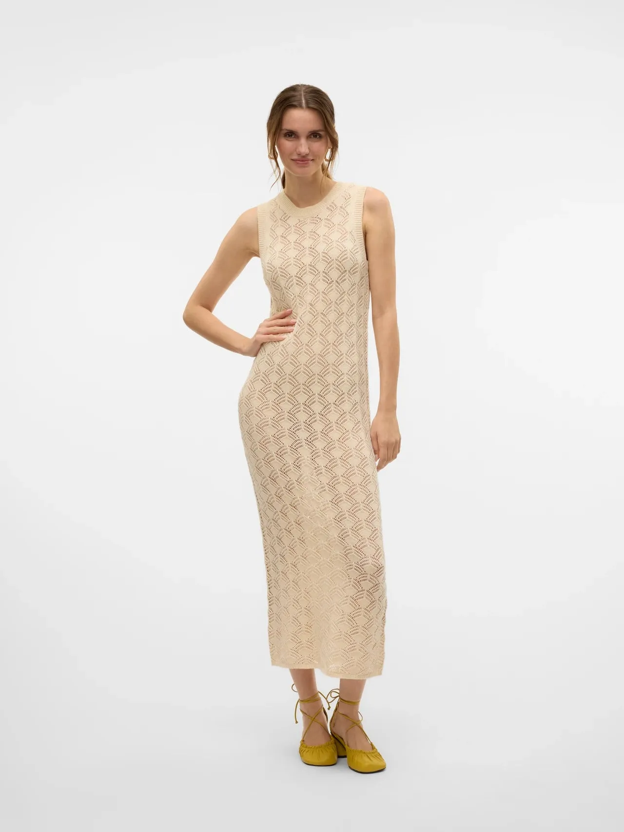 Cotton Knit Dress