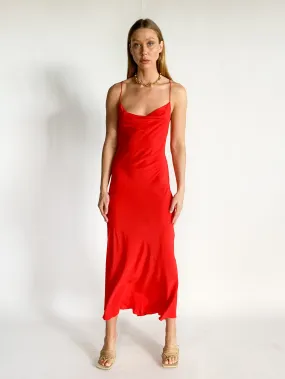 Cowl Slip Dress