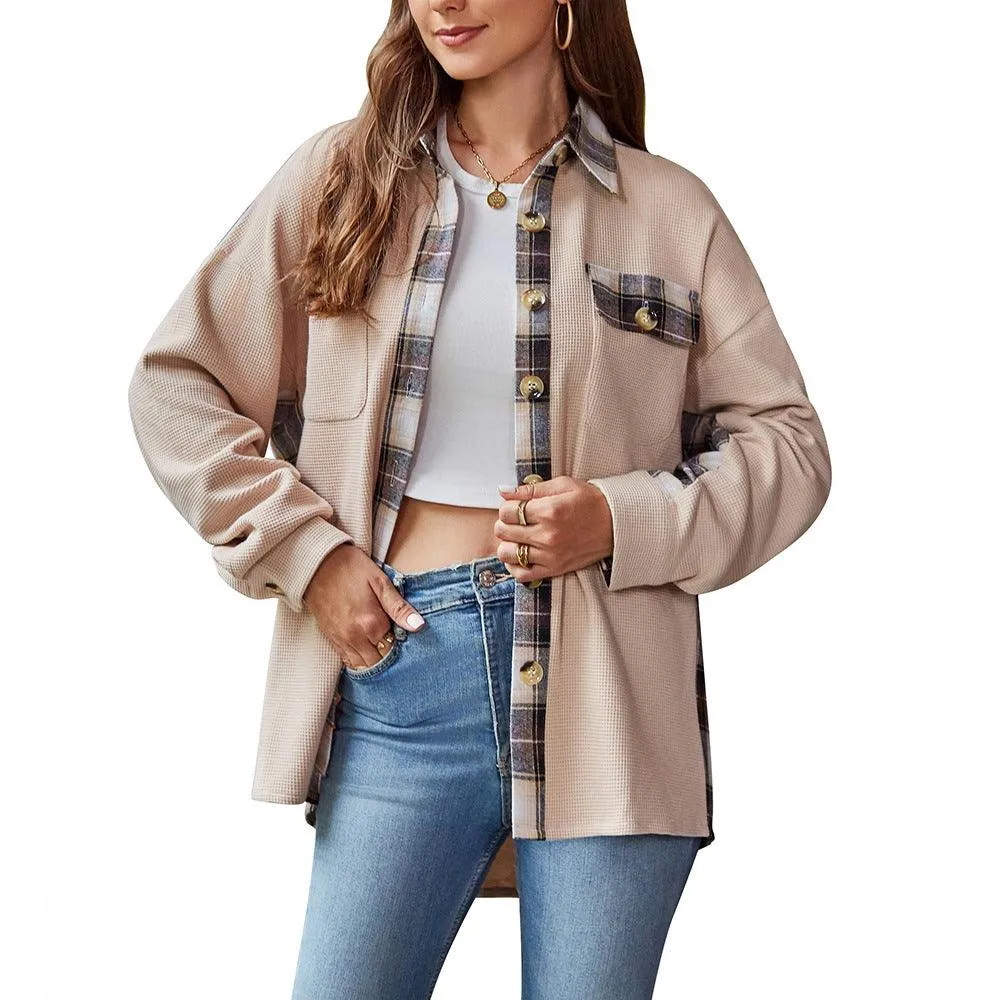 Cuddly Waffle Knit Cardigan