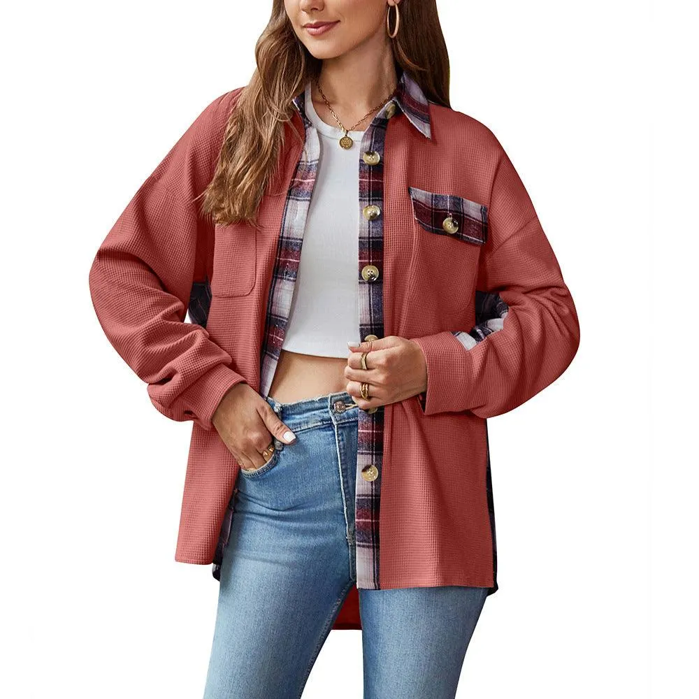Cuddly Waffle Knit Cardigan