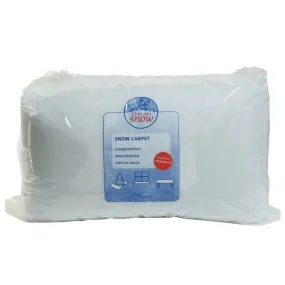 Decoris 13.5m White Decorative Snow Carpet
