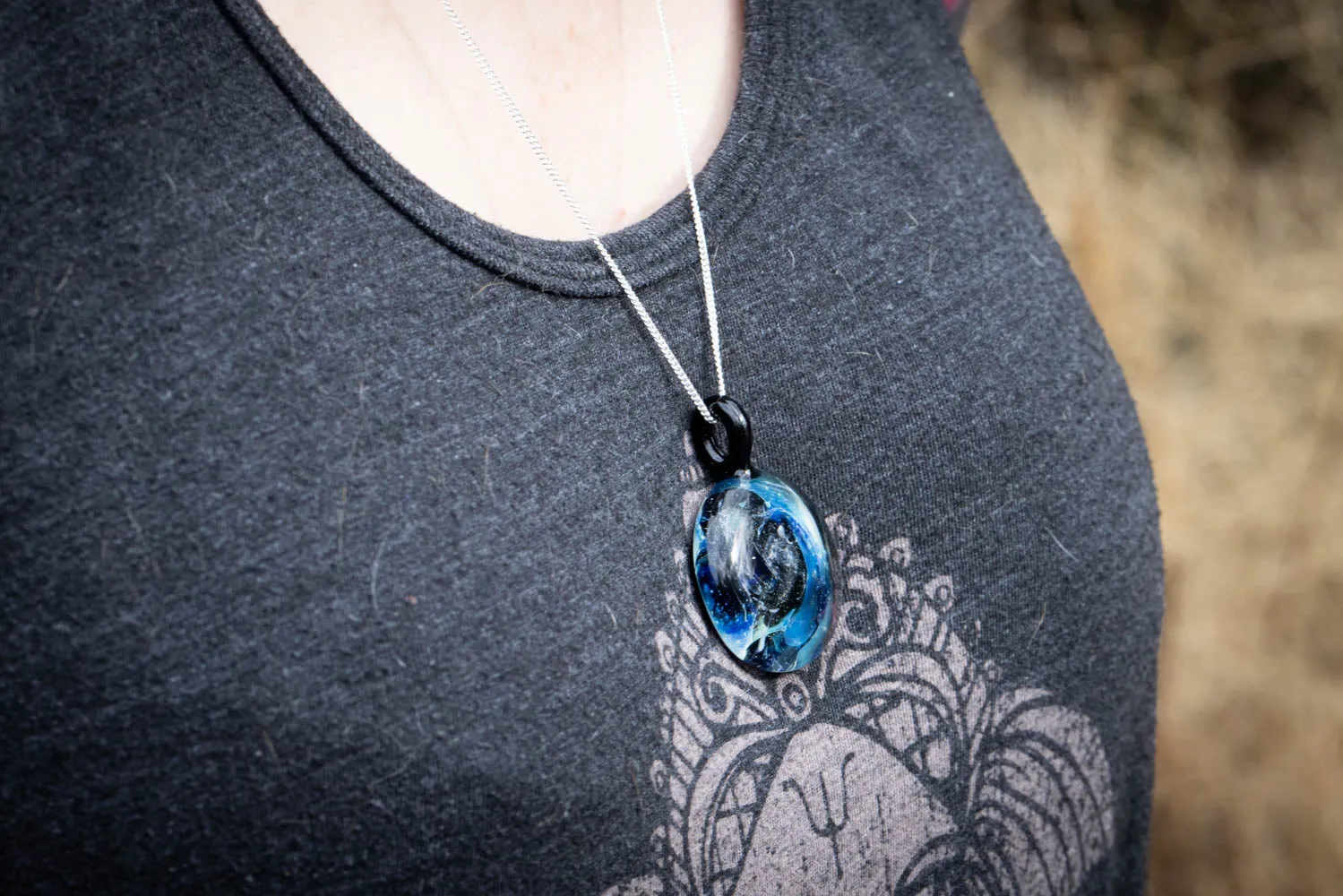 Deep Space Pendant with Ash