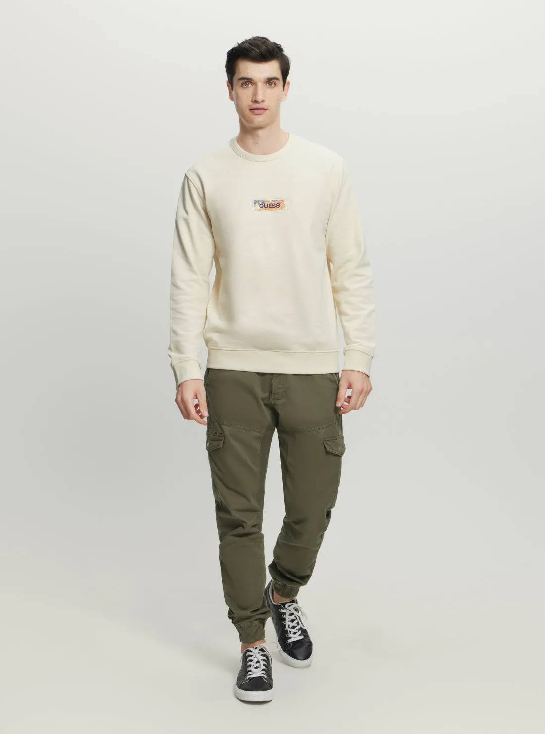 Eco Beige Box Back Jumper