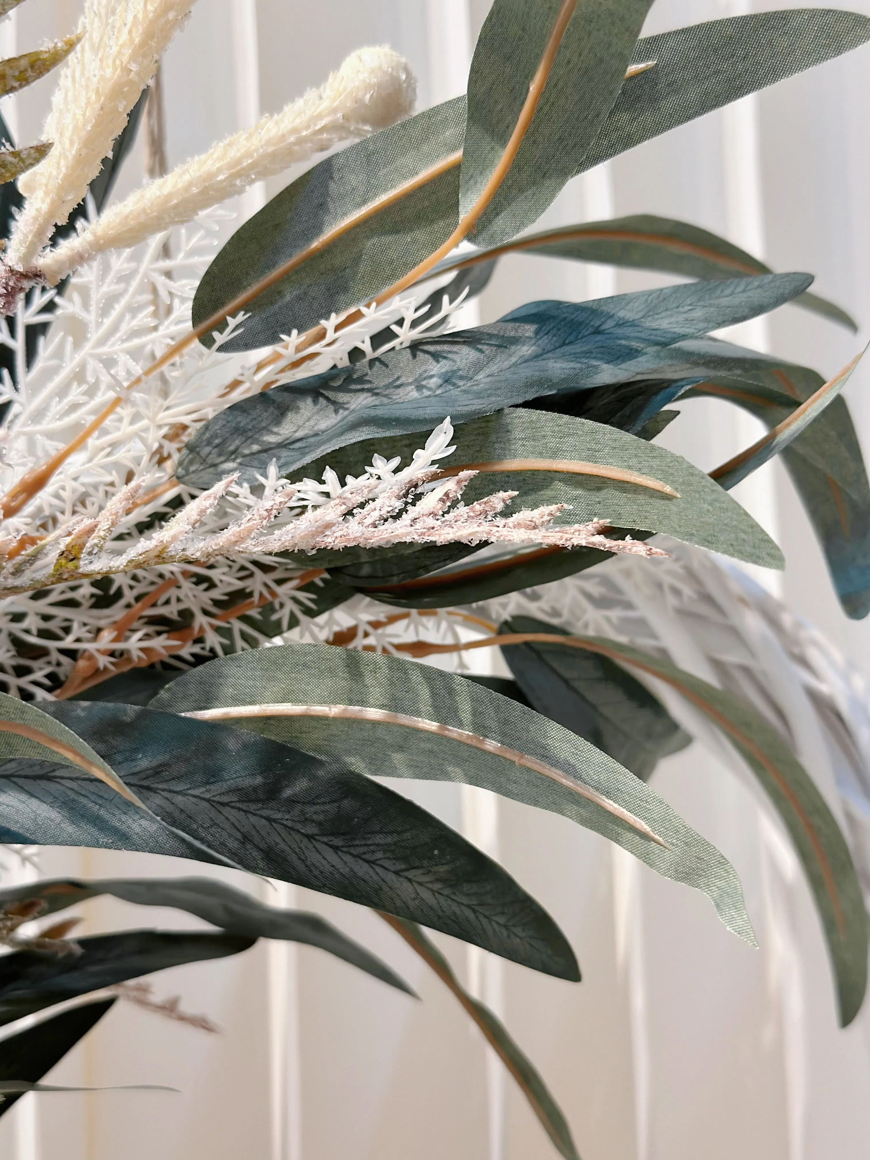 Elysian Winter Elegance Rattan Wreath