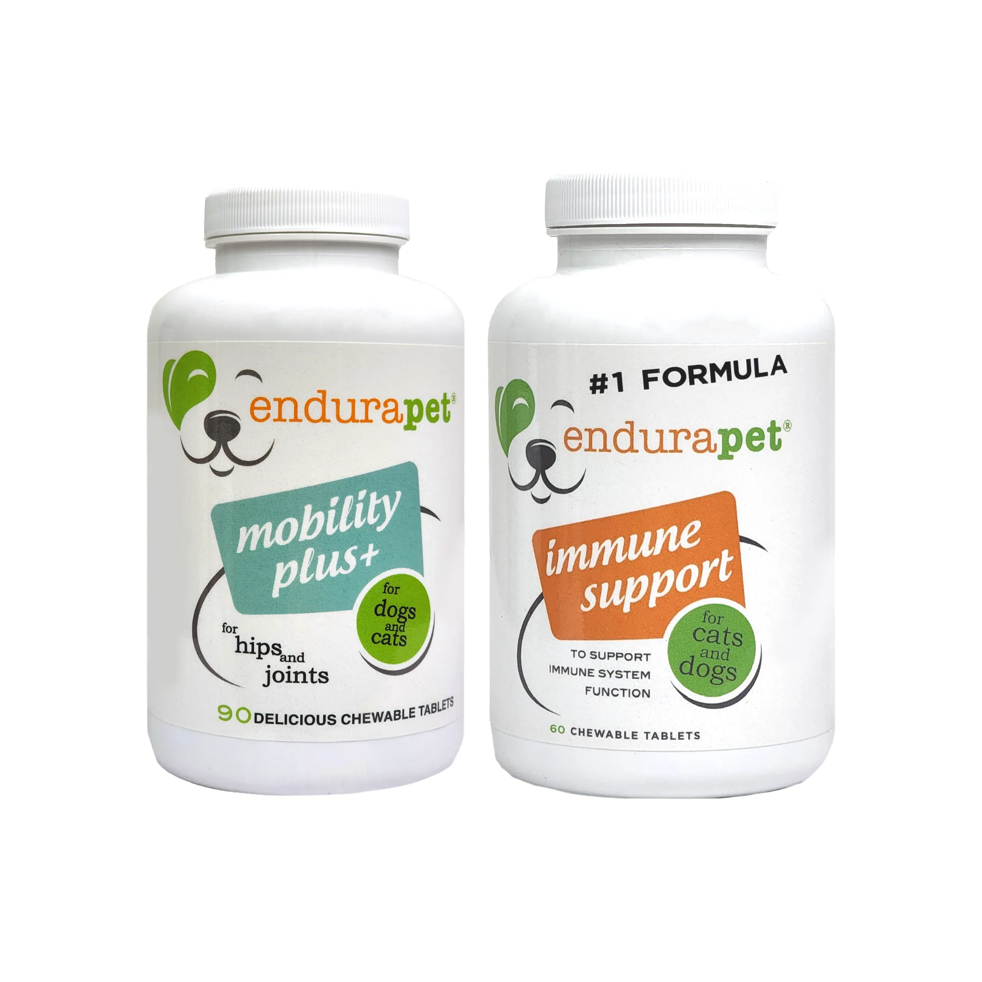 endurapet® Mobility Plus (1) and Immune Support (1) pack for Cats and Dogs