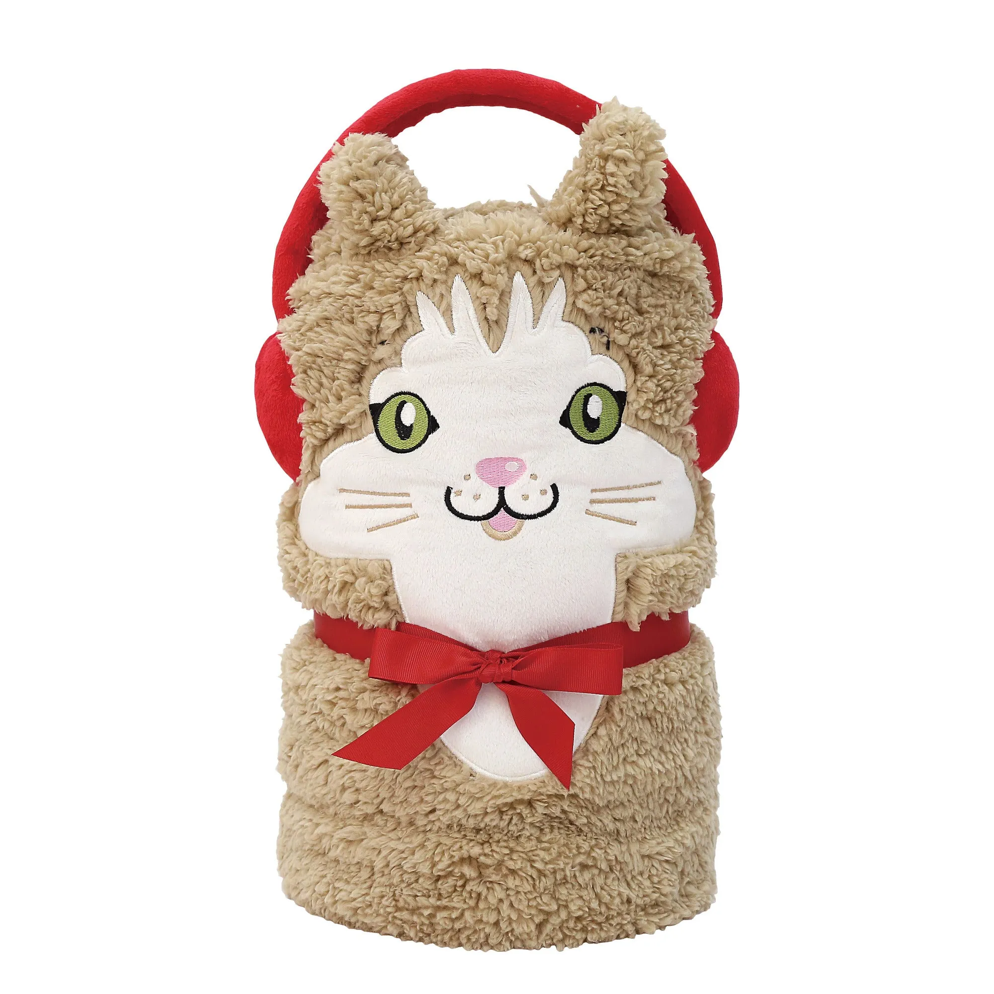 Fleece Sherpa Cat SnowThrow