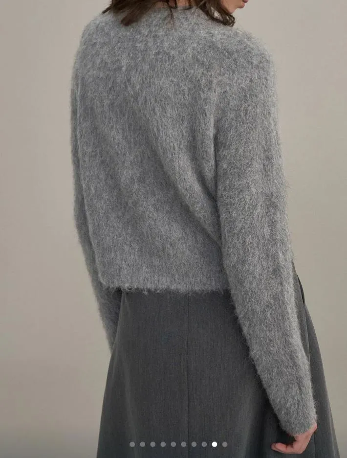 Floral Jacquard Knit Cardigan