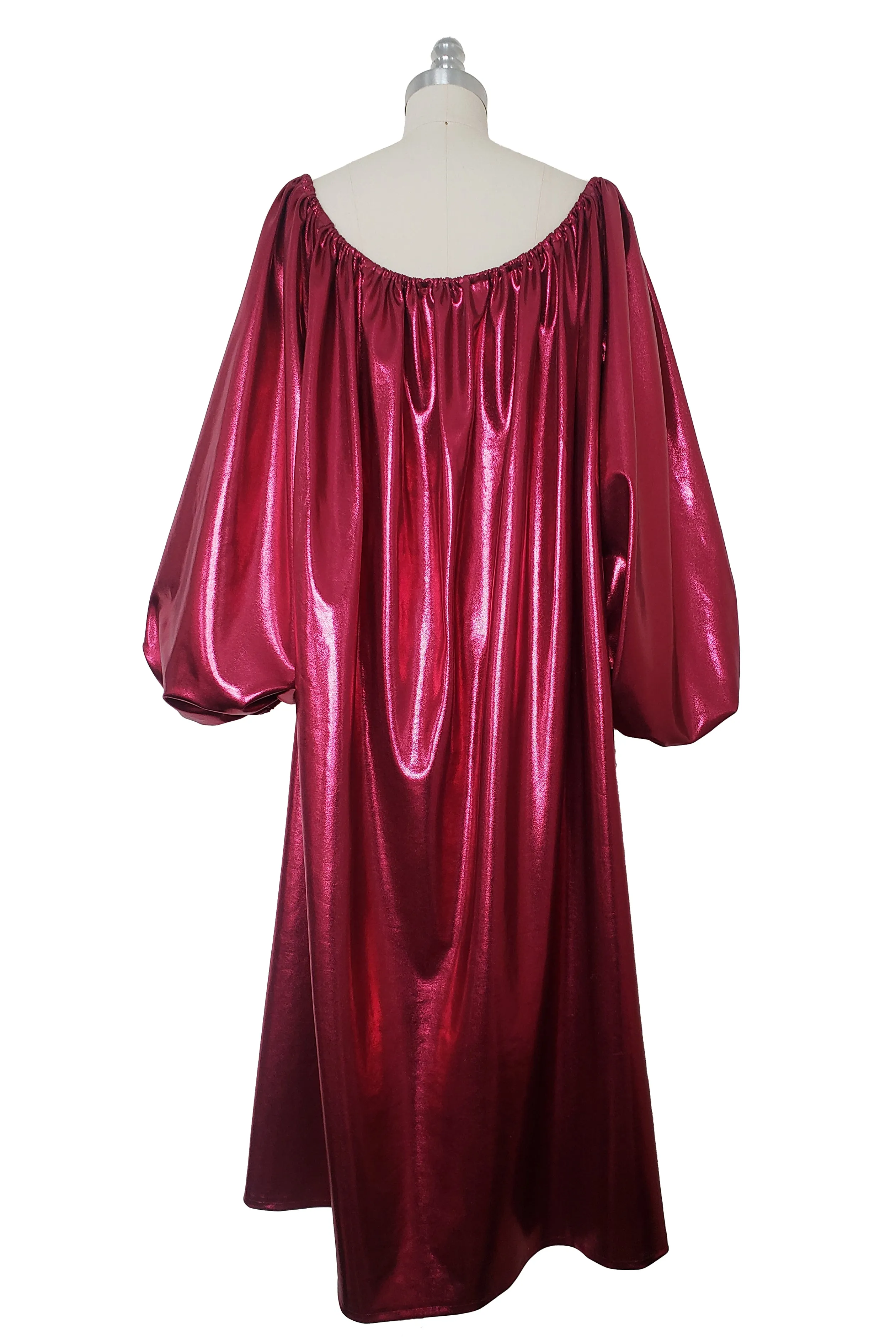 Florence Dress in Cherry Foil Knit