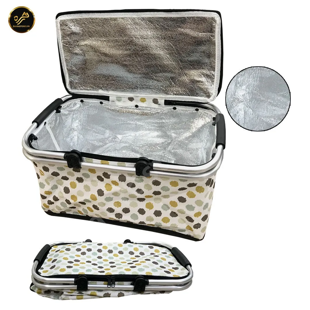 Foldable Insulated Picnic Basket