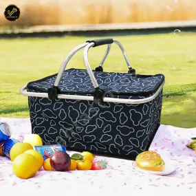 Foldable Insulated Picnic Basket