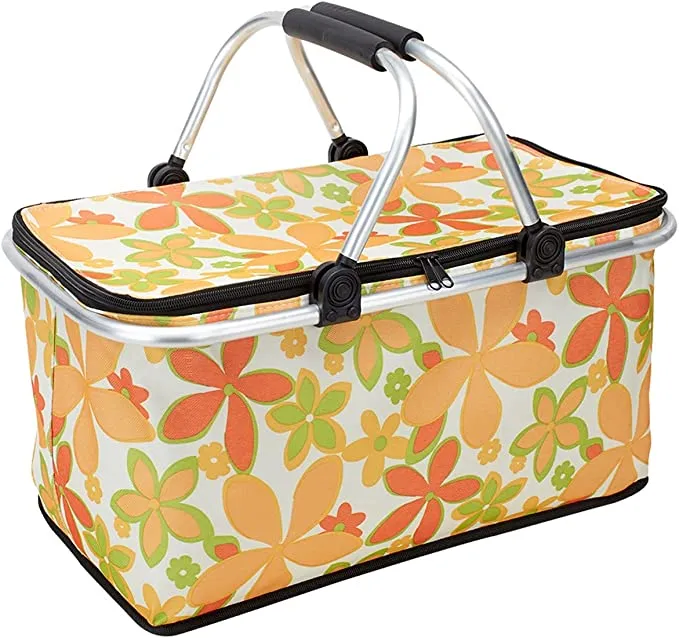 Foldable Insulated Picnic Basket